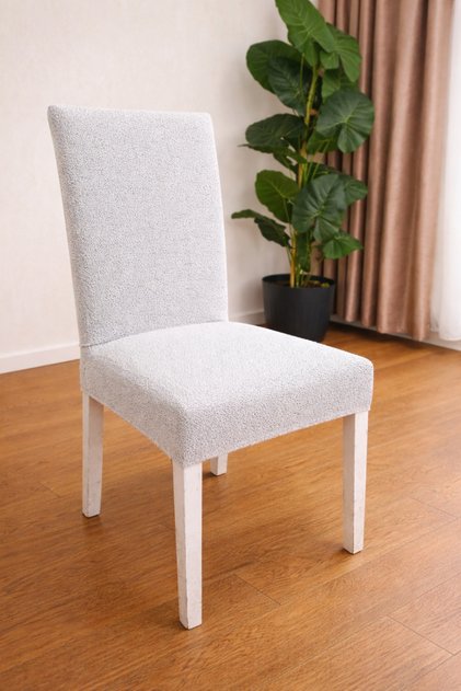 Jacquard Fabric New Bohemian Patterned Chair Cover, Elastic, Flexible, High Quality Chair Cover (1 Piece)