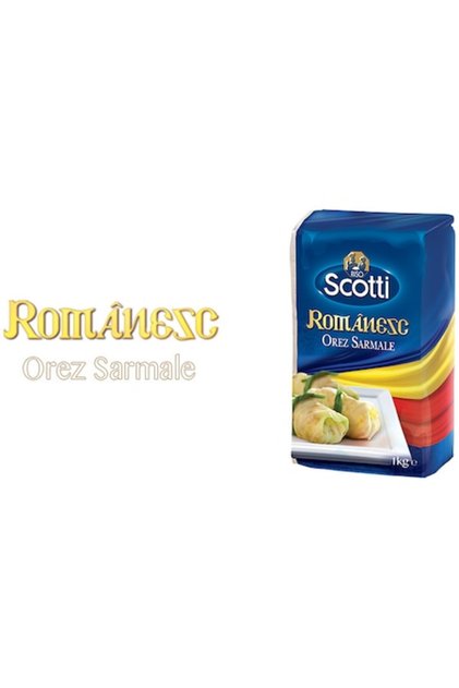 Sarmale cu orez româniene Riso Scotti, 1kg