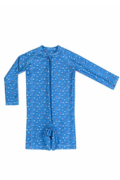 Caspian Quick-Drying Uv Protected Long Sleeve Baby Swimsuit