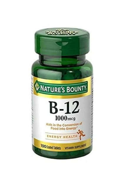 , Vitamin B-12, 1,000 mcg, 100 Coated Tablets