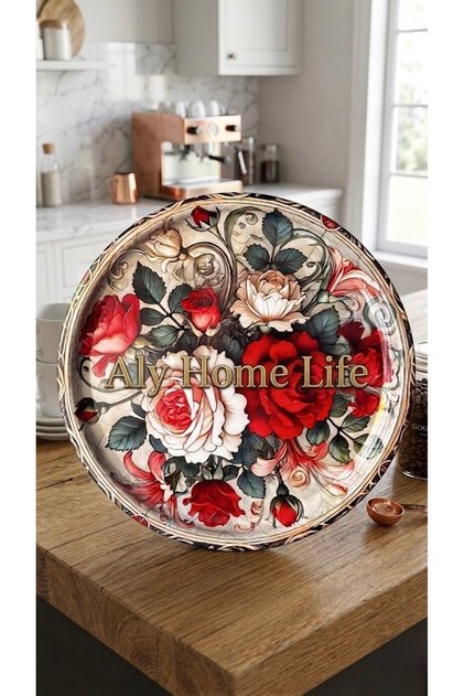 Patterned Trend Modern Tray 29X29