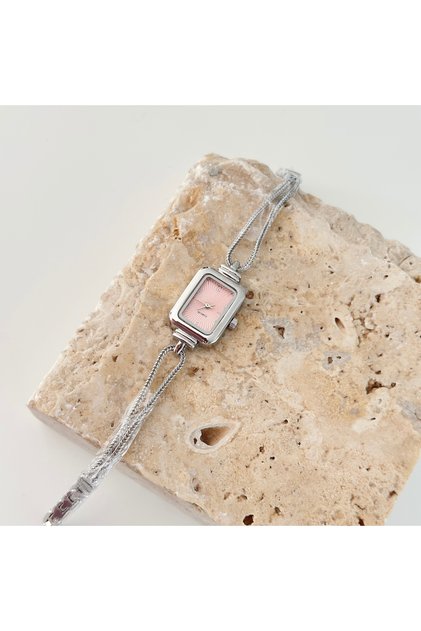 Timo Silver Watch Pink