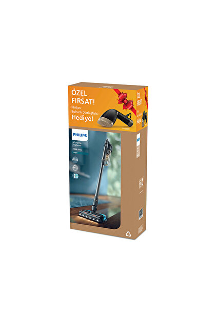 Philips XC7057/01 Kablosuz Dikey Süpürge STH7060/80 Buharlı