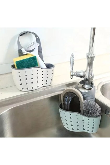 Hangable Durable Sink Basket Hard Plastic