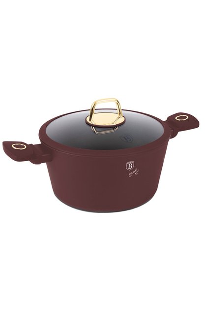 Deep Burgundy Pot 20cm 3.2mm