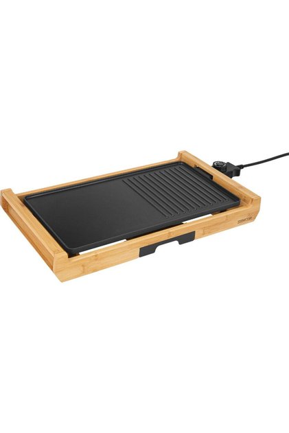 Gratar electric 1800 W SBG 206BK Bambus/negru