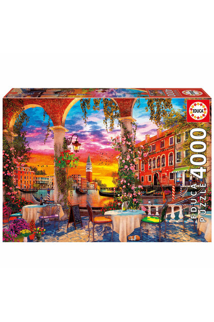 EDUCA Puzzle The World, Executıve Map 4000 Parça Puzzle - Fiyatı