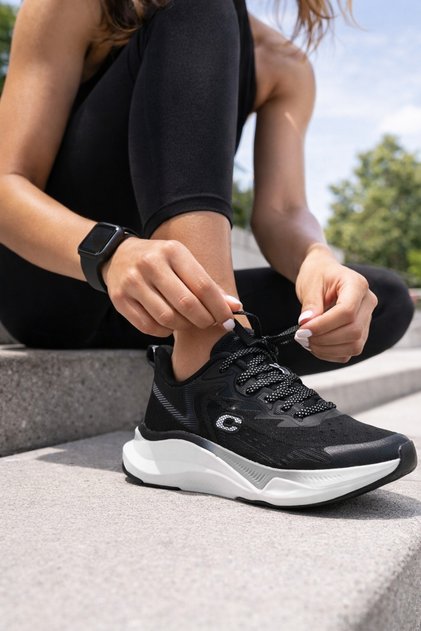 Lightweight Sole Daily Running Walking Sneaker Comfortable Breathable Shoes