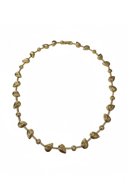 Zircon stone necklace