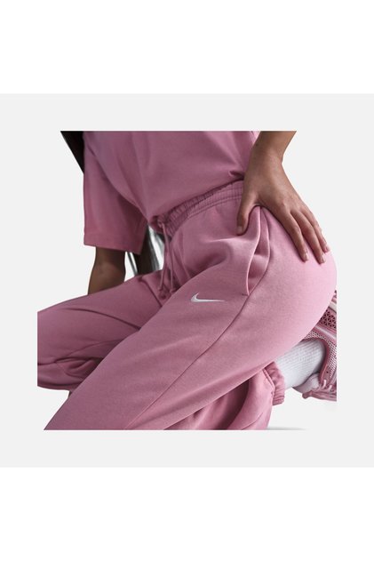 Sportswear Phoenix Fleece Kadın Pembe Yüksek Bel Eşofman Altı | FZ5996-699