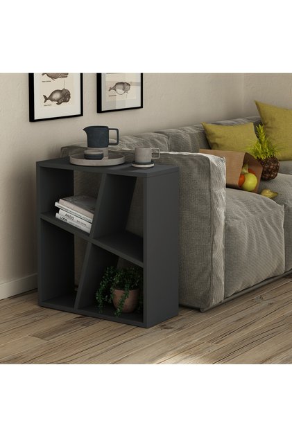 Bal Multi Purpose Side Table Color Anthracite D22.0XH60.0XW55.0