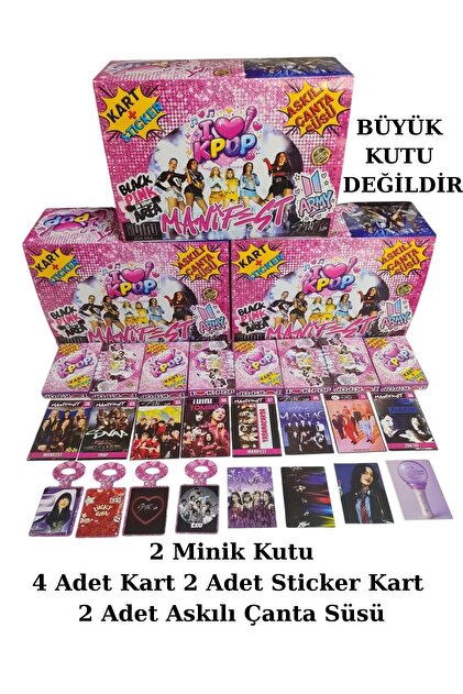 Emrah Gültekin K-pop Manifest Kart Seti 15 Mini Paket 30 Kart 15