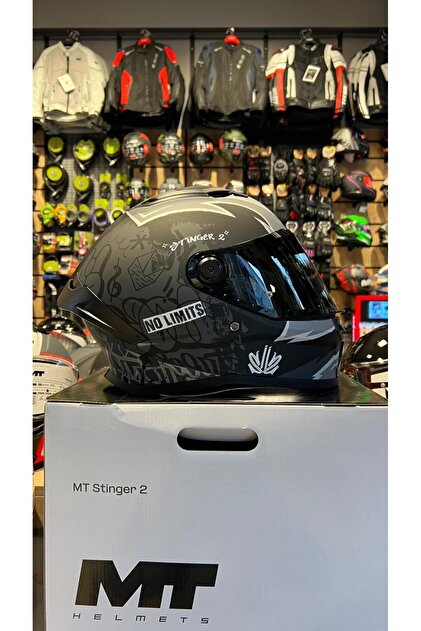 MT Helmets MT KASK FF126 STINGER 2 TAGGER B2 MAT(ŞEFFAF VİZÖRLÜ