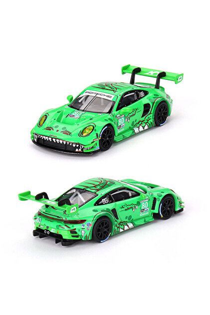 mini gt 713 Porsche 911 GT3 R #80 GTD AO Racing 2023 IMSA Sebring