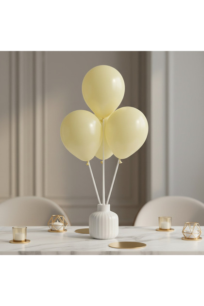 Lemon Macaron Fashion Latex Balloon 5in 100pcs, Party Decoration Balloons