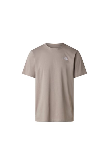 Ανδρικό μπλουζάκι M Evolution Simple Dome, καθημερινό, γκρι T-shirt