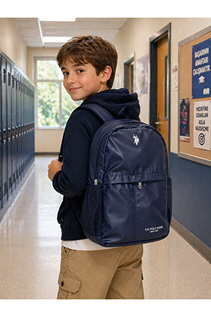 Laci Leather Look Backpack
