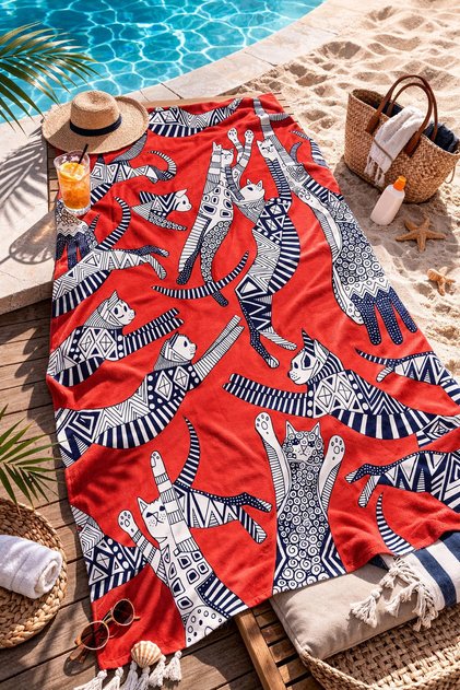 Beach & Bath Towel 6Emd17