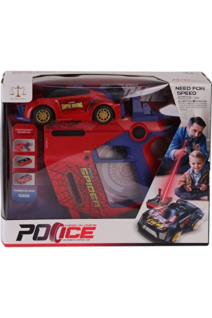 TOYSTURKA Şarzlı Lazer Tabancalı Araba TCS01 - Fiyatı, Yorumları