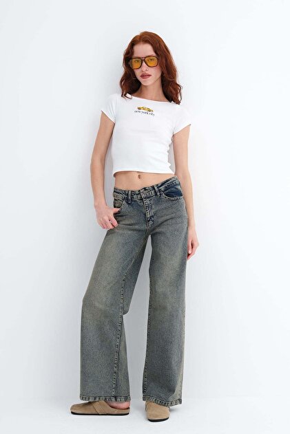 Addax Wide Leg Jean Pantolon PN1087 - Fiyatı, Yorumları