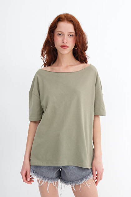 Addax Kayık Yaka Basic T-shirt P1822 - Fiyatı, Yorumları