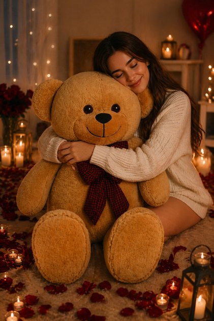 120 Cute Large Plush Bears - Decorative, Soft, and a Gift Alternative