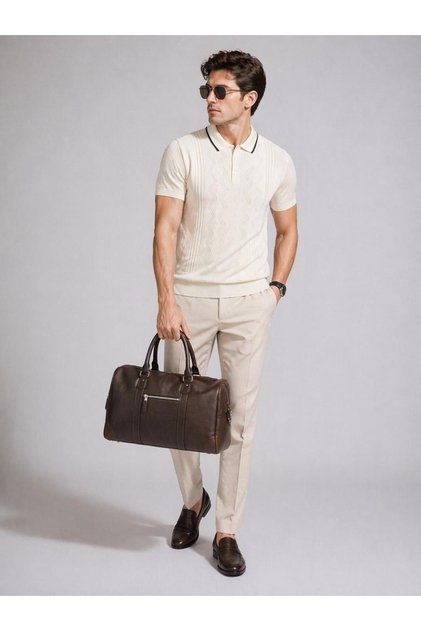 Adv 5058 Tri̇ko Polo Collar T-Shirt