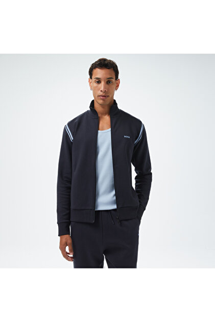 Erkek Mavi Sweatshirt