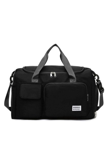 Travel and Gym Bag - Spacious Main Compartment, Multiple pockets, Shoes compartment, Water Resistant
