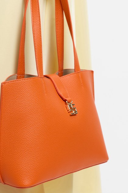 Women's Orange Emili Medium Tote Bag