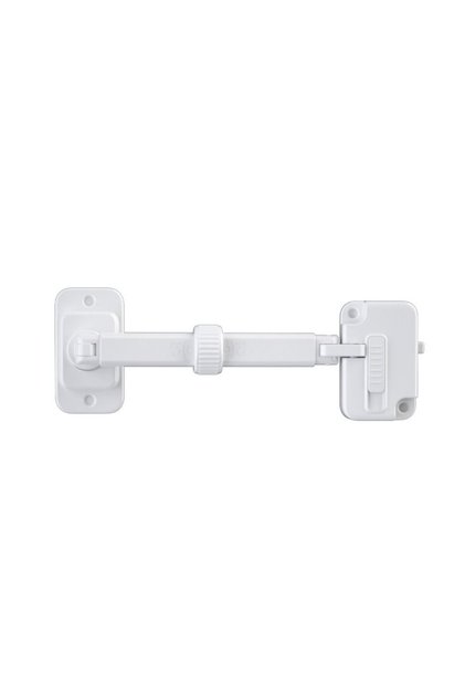 White Perforation-free Window Stopper Window Latch ABS Sliding Flat Window Child Safety Lock Anti-th