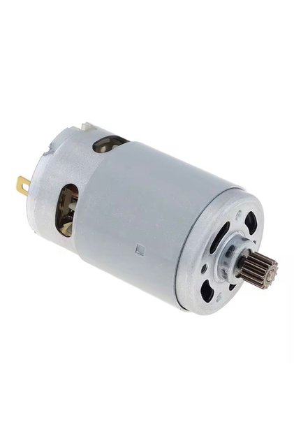 Motor electric universal de curent continuu 16.8V RS550 cu pinion cu 12 dinți
