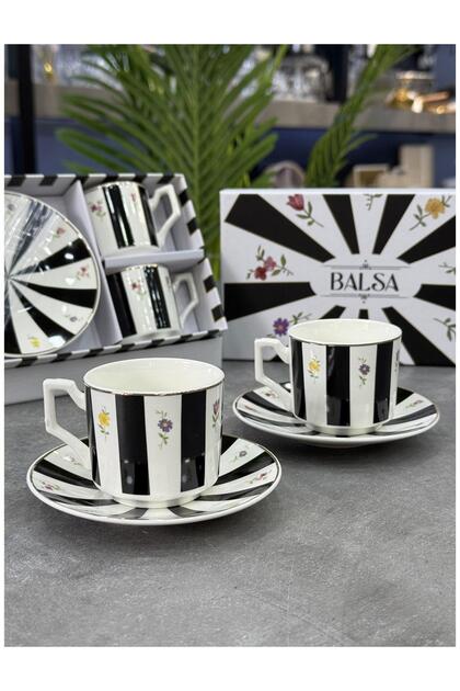 Luxury Porcelain Matya 2-Piece Cup Set