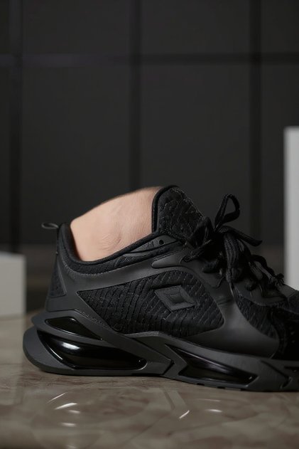 Men's Comfortable Sneaker Trend Black Shoes