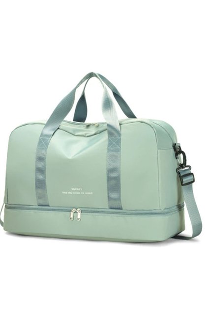 Travel Duffel Bag- Shoe Compartment, spacious main storage, waterproof, multi-purpose pockets