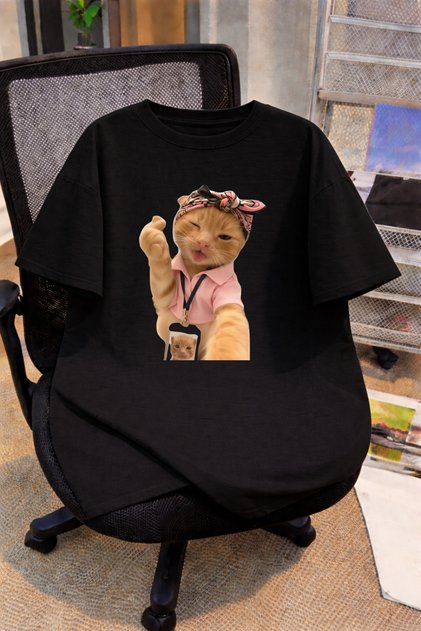 Oversize Kids Teen T-Shirt 100% Cotton Printed Comfortable Fit Casual Stylish T-Shirt