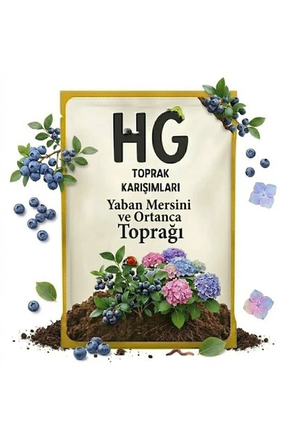 Yaban Mersini ve Ortanca Toprağı – Asidik Bitkiler İçin Özel Karışım 10 Lt