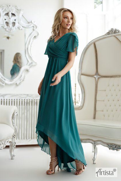Rochii elegante asimetrice din voal – rafinament și stil pentru orice ocazie