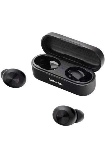 Casti bluetooth Canyon, TWS-1, Черен