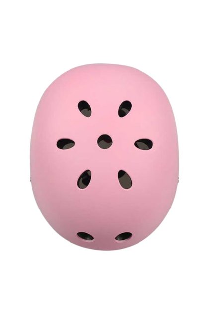 Casca de protectie sport, ajustabila, material PC, Roz