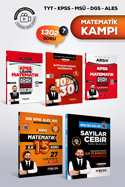 Marka Yayınları TYT MSÜ KPSS DGS ALES AGS İhtiyacın Kadar