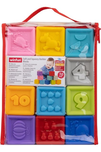 Soft and Squeezy Builder Blocks