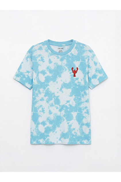 Crew Neck Tie-dye Boys' T-Shirt
