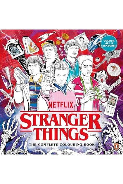 Stranger Things: The Complete Colouring Book: Seasons 1-5