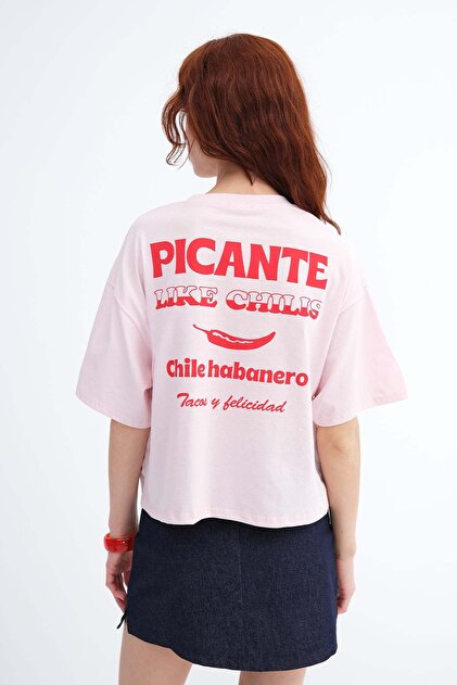 Addax Biber Baskılı T-shirt P10714 - Fiyatı, Yorumları