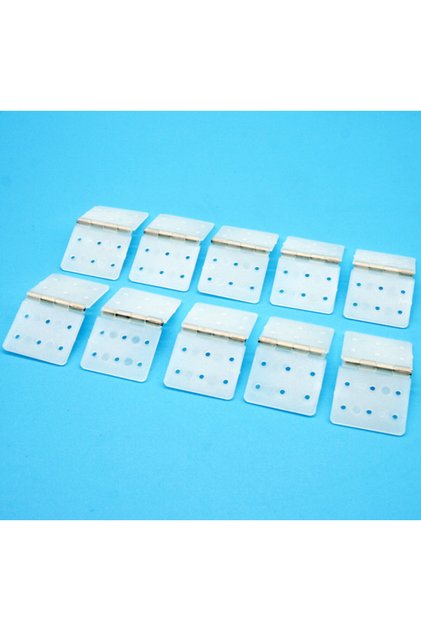 Balamale standard din plastic 24 x 12 mm (10 bucăți)