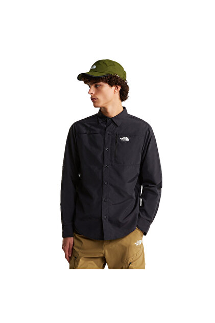 M Sequoia Long Sleeve Shirt Men's Casual Shirt Nf0A8Fu5Jk31Black