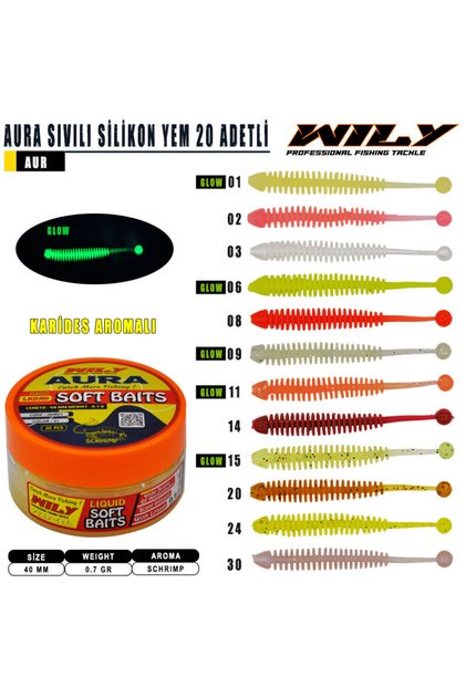 Aura Sıvılı Silikon 40mm 20 Adetli