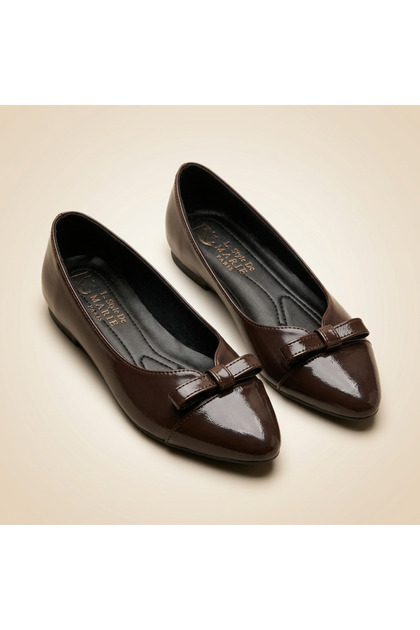Golden Buckle Ballet Flats for Women Stylish Ballet Flats
