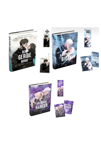 Leave Me Alone- the Knife in My Heart- the Dagger on My Back Triple Bound Series- K.M.MORONOVA